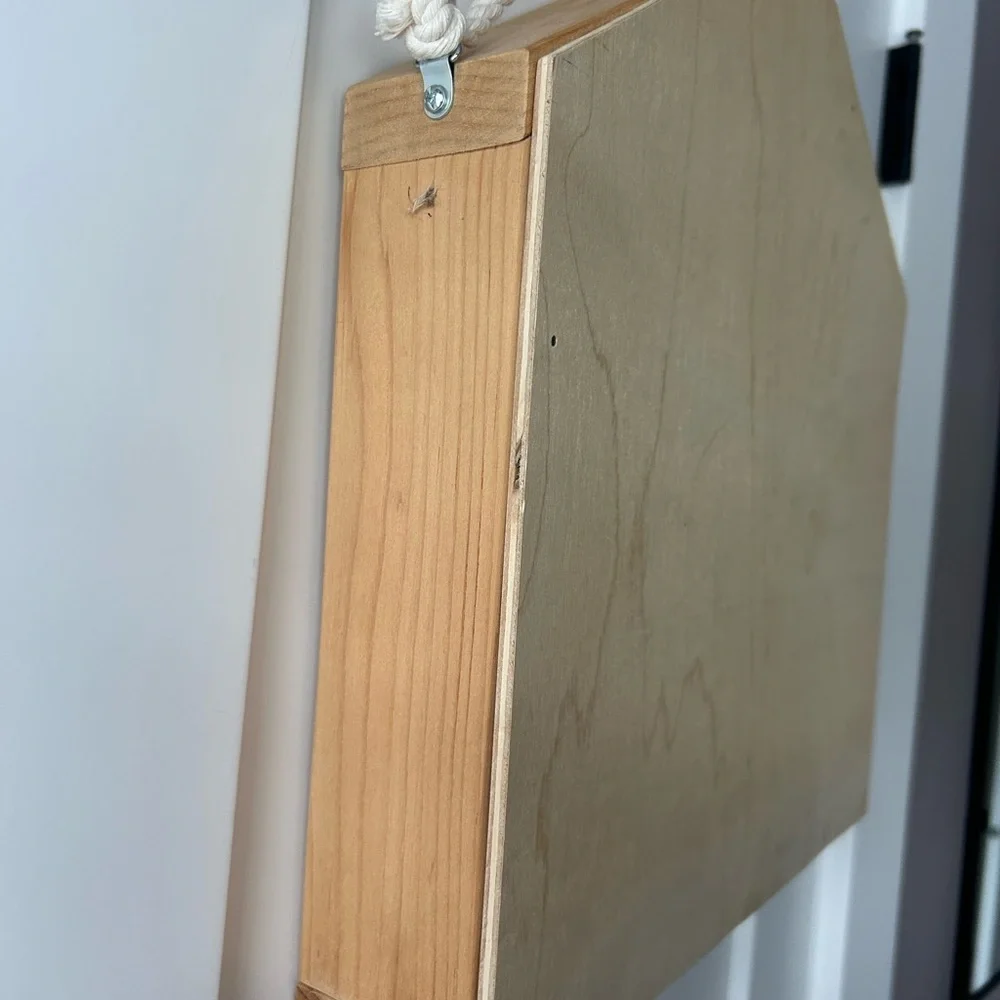 Natural Wood Wall Shelf - Picture 3 of 3